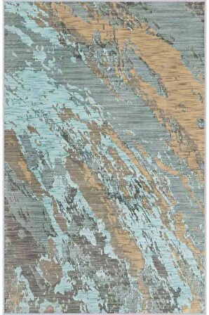 Dijital Baskı Yıkanabilir Kaymaz Taban Salon Halısı Ve Yolluk RVG0376