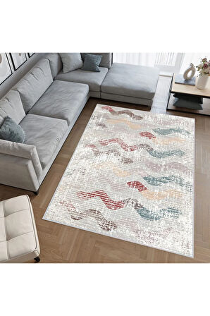 Dijital Baskı Yıkanabilir Kaymaz Taban Salon Halısı Ve Yolluk RVG0402