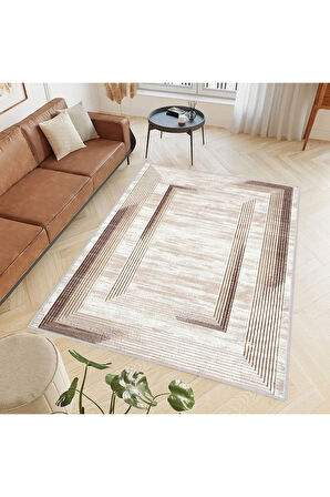 Dijital Baskı Yıkanabilir Kaymaz Taban Salon Halısı Ve Yolluk RVG0405