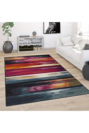 Dijital Baskı Yıkanabilir Kaymaz Taban Salon Halısı Ve Yolluk RVG0413