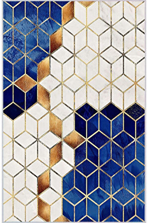 Dijital Baskı Yıkanabilir Kaymaz Taban Salon Halısı Ve Yolluk RVG0418