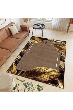 Dijital Baskı Yıkanabilir Kaymaz Taban Salon Halısı Ve Yolluk RVG0420