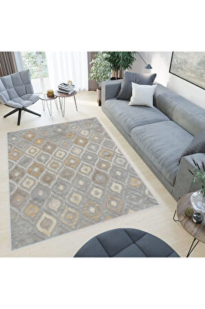 Dijital Baskı Yıkanabilir Kaymaz Taban Salon Halısı Ve Yolluk RVG0434