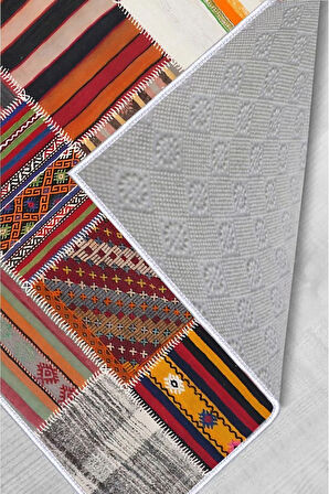 Dijital Baskı Yıkanabilir Kaymaz Taban Salon Halısı Ve Yolluk RVG0454