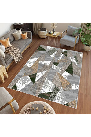 Dijital Baskı Yıkanabilir Kaymaz Taban Salon Halısı Ve Yolluk RVG0456