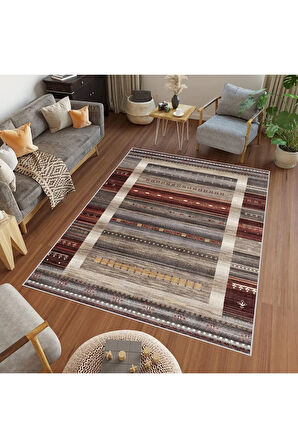 Dijital Baskı Yıkanabilir Kaymaz Taban Salon Halısı Ve Yolluk RVG0457