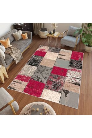 Dijital Baskı Yıkanabilir Kaymaz Taban Salon Halısı Ve Yolluk RVG0464