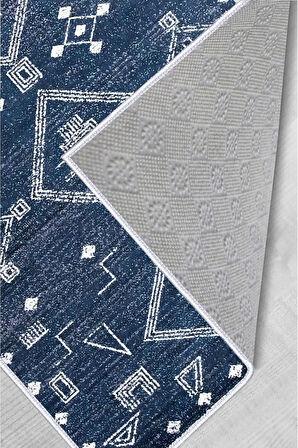 Dijital Baskı Yıkanabilir Kaymaz Taban Salon Halısı Ve Yolluk RVG0468