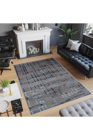 Dijital Baskı Yıkanabilir Kaymaz Taban Salon Halısı Ve Yolluk RVG0472