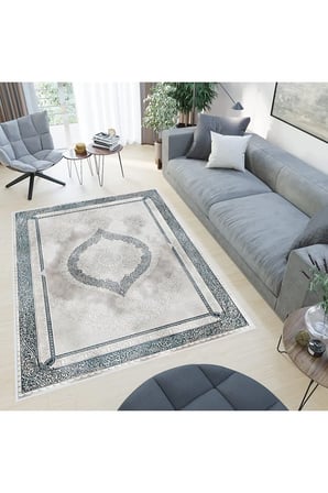 Dijital Baskı Yıkanabilir Kaymaz Taban Salon Halısı Ve Yolluk RVG0485