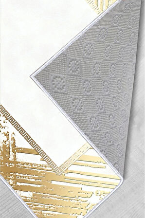 Dijital Baskı Yıkanabilir Kaymaz Taban Salon Halısı Ve Yolluk RVG0487