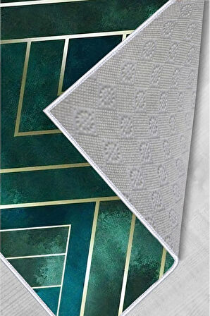 Dijital Baskı Yıkanabilir Kaymaz Taban Salon Halısı Ve Yolluk RVG0489