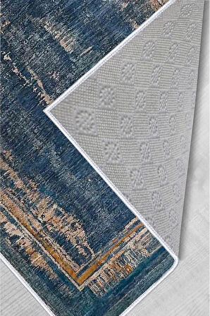 Dijital Baskı Yıkanabilir Kaymaz Taban Salon Halısı Ve Yolluk RVG0490