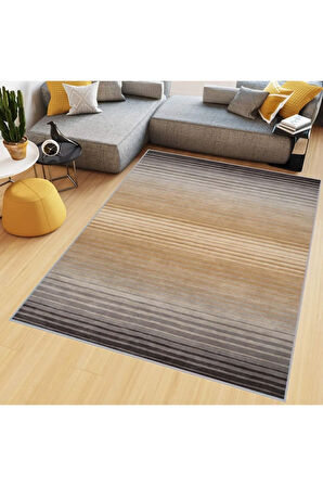 Dijital Baskı Yıkanabilir Kaymaz Taban Salon Halısı Ve Yolluk RVG0497