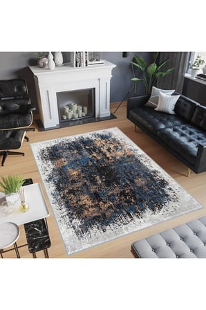 Dijital Baskı Yıkanabilir Kaymaz Taban Salon Halısı Ve Yolluk RVG0498