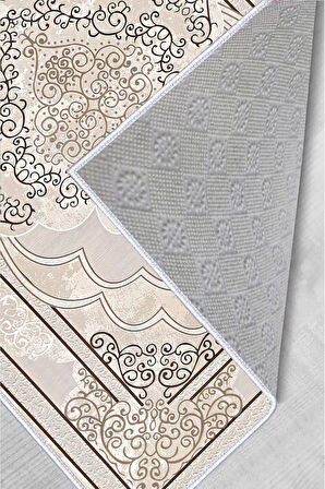 Dijital Baskı Yıkanabilir Kaymaz Taban Salon Halısı Ve Yolluk RVG0499