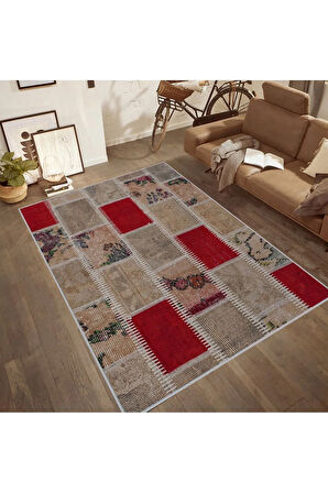Dijital Baskı Yıkanabilir Kaymaz Taban Salon Halısı Ve Yolluk RVG0510