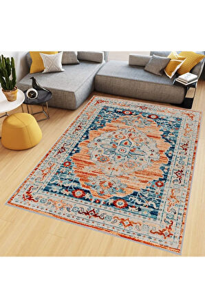 Dijital Baskı Yıkanabilir Kaymaz Taban Salon Halısı Ve Yolluk RVG0523