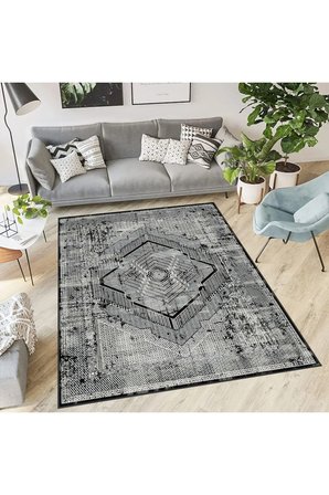 Dijital Baskı Yıkanabilir Kaymaz Taban Salon Halısı Ve Yolluk RVG0562