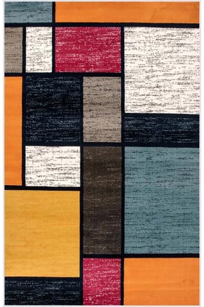 Dijital Baskı Yıkanabilir Kaymaz Taban Salon Halısı Ve Yolluk RVG0572