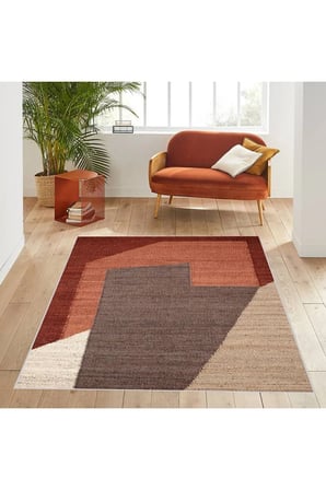 Dijital Baskı Yıkanabilir Kaymaz Taban Salon Halısı Ve Yolluk RVG0585
