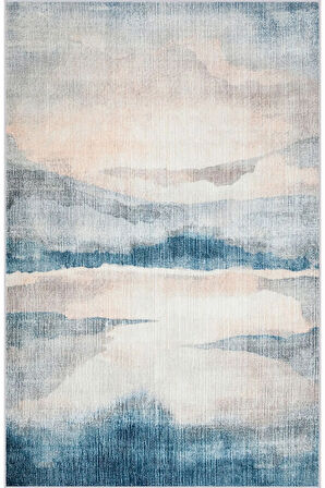 Dijital Baskı Yıkanabilir Kaymaz Taban Salon Halısı Ve Yolluk RVG0590