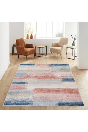 Dijital Baskı Yıkanabilir Kaymaz Taban Salon Halısı Ve Yolluk RVG0591