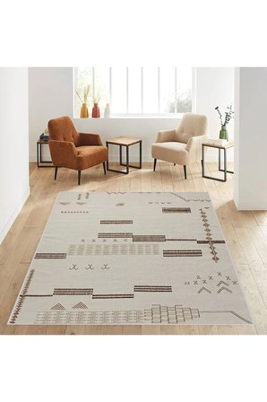 Dijital Baskı Yıkanabilir Kaymaz Taban Salon Halısı Ve Yolluk RVG0598