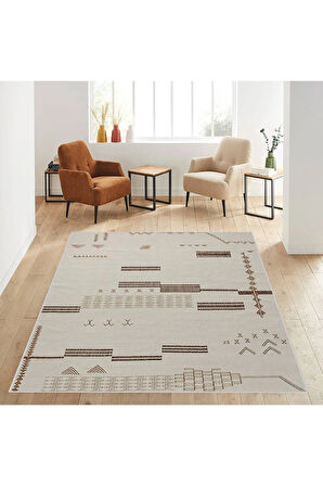 Dijital Baskı Yıkanabilir Kaymaz Taban Salon Halısı Ve Yolluk RVG0598