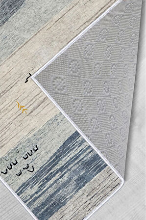 Dijital Baskı Yıkanabilir Kaymaz Taban Salon Halısı Ve Yolluk RVG0605