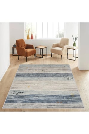 Dijital Baskı Yıkanabilir Kaymaz Taban Salon Halısı Ve Yolluk RVG0605