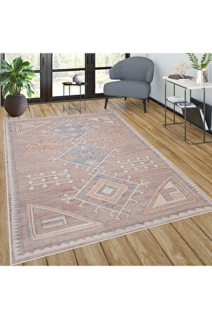 Dijital Baskı Yıkanabilir Kaymaz Taban Salon Halısı Ve Yolluk RVG0606