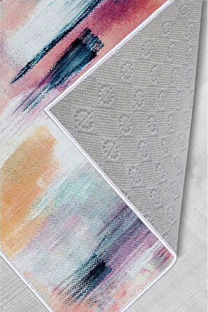 Dijital Baskı Yıkanabilir Kaymaz Taban Salon Halısı Ve Yolluk RVG0607