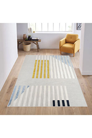 Dijital Baskı Yıkanabilir Kaymaz Taban Salon Halısı Ve Yolluk RVG0611