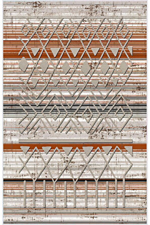 Dijital Baskı Yıkanabilir Kaymaz Taban Salon Halısı Ve Yolluk RVG0614