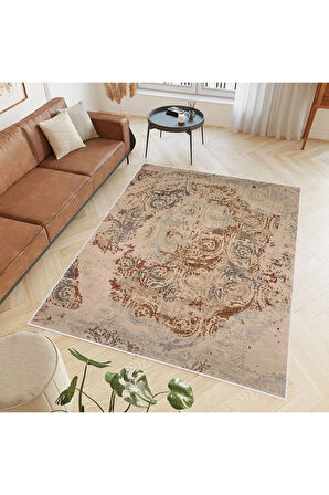 Dijital Baskı Yıkanabilir Kaymaz Taban Salon Halısı Ve Yolluk RVG0623