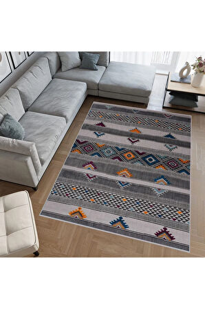 Dijital Baskı Yıkanabilir Kaymaz Taban Salon Halısı Ve Yolluk RVG0629