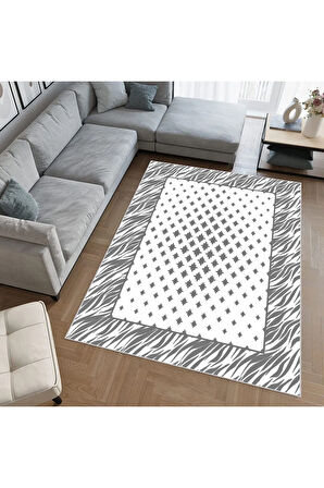 Dijital Baskı Yıkanabilir Kaymaz Taban Salon Halısı Ve Yolluk RVG0646