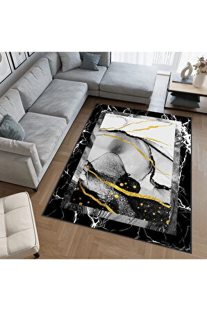 Dijital Baskı Yıkanabilir Kaymaz Taban Salon Halısı Ve Yolluk RVG0659