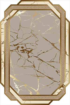 Dijital Baskı Yıkanabilir Kaymaz Taban Salon Halısı Ve Yolluk RVG0665-SD706