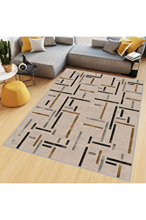 Dijital Baskı Yıkanabilir Kaymaz Taban Salon Halısı Ve Yolluk RVG0675