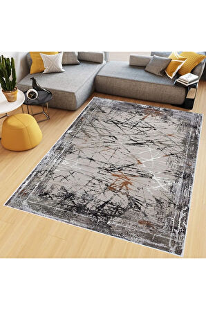 Dijital Baskı Yıkanabilir Kaymaz Taban Salon Halısı Ve Yolluk RVG0677