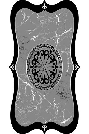 Dijital Baskı Yıkanabilir Kaymaz Taban Salon Halısı Ve Yolluk RVG0678-SD671