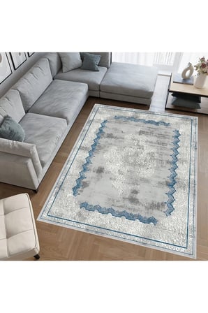 Dijital Baskı Yıkanabilir Kaymaz Taban Salon Halısı Ve Yolluk RVG0700
