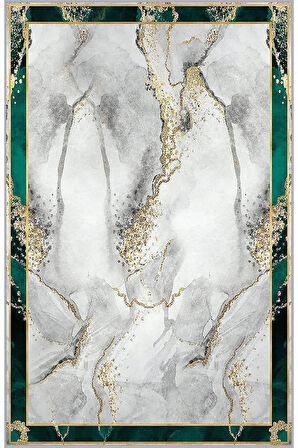 Dijital Baskı Yıkanabilir Kaymaz Taban Salon Halısı Ve Yolluk RVG0738