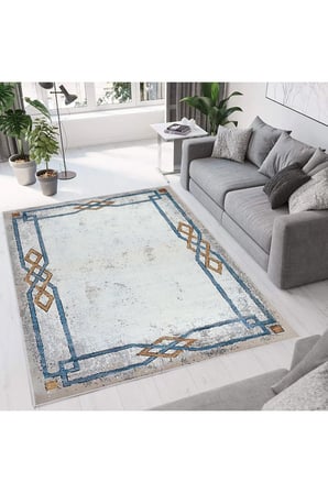 Dijital Baskı Yıkanabilir Kaymaz Taban Salon Halısı Ve Yolluk RVG0755