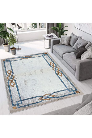 Dijital Baskı Yıkanabilir Kaymaz Taban Salon Halısı Ve Yolluk RVG0755