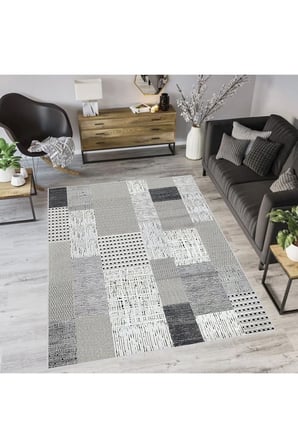 Dijital Baskı Yıkanabilir Kaymaz Taban Salon Halısı Ve Yolluk RVG0756