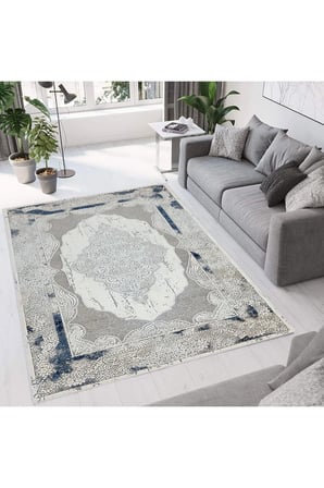 Dijital Baskı Yıkanabilir Kaymaz Taban Salon Halısı Ve Yolluk RVG0766