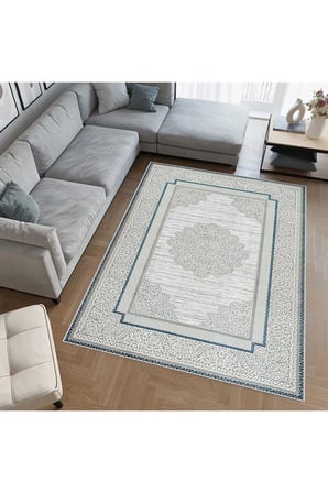 Dijital Baskı Yıkanabilir Kaymaz Taban Salon Halısı Ve Yolluk RVG0772